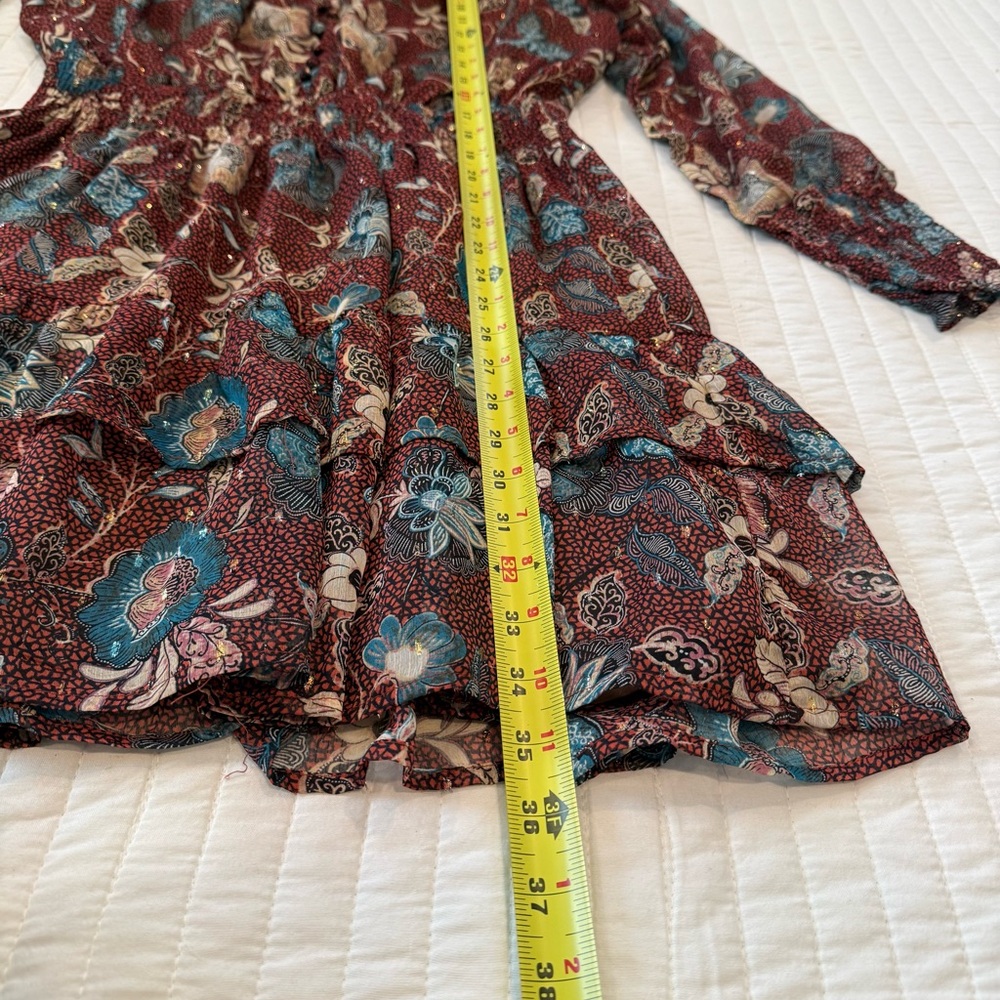 Dress Forum Los Angeles Mini Long Sleeve Dress Sz Medium - Picture 4 of 7